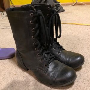 Black Combat Boots